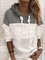 Gray Shift Cotton Casual Shirts & Tops