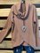 Solid Cotton-Blend Cowl Sports Tops