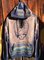 Men's Purple Basic Hoodie Tie Dye Printed Sweatshirt
