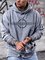 Hoodie Vintage Men's Fashion Print Sweatshirt