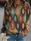 Long Sleeve Casual Cotton-Blend Tops
