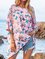 Pink Holiday Crew Neck Half Sleeve Shirts & Tops