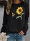 New Women Fashion Plus Size Casual Vintage Long Sleeve Holiday Sweatshirt