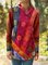 Casual Cotton-Blend Tribal Shirts & Tops