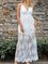 White Swing Lace Boho Dresses