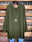 Raglan Sleeve Solid Color V-neck Casual Tunic Tops