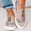 Daily Flat Heel Leather Sneakers