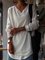 V Neck Casual Wool Blend Sweater