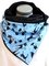 Blue Printed Scarves & Shawls