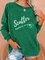Scatter Kindness Dandelion Print Sweatshirt