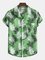 Men's Shirt Collar Basic Printed Shirts