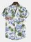 Men's Floral Shirt Collar Shirts