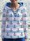 Casual Long Sleeve Hoodie Printed Sweatshirt