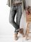 Buttoned Shift Vintage Denim Pants