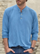 Crew Neck Plain Shirts & Tops