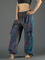 Floral Cotton-Blend Pants