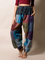 Abstract Casual Pants