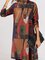 Cotton Long Sleeve Casual Printed Dresses
