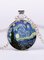 JFN Alloy Oil Painting Necklace