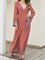 Red Printed Casual Dresses