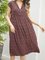 Black Cotton-Blend Paneled Sleeveless Dresses