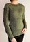 Casual Long Sleeve Woven Sweater