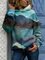 Women's Mountain Print Casual Hoodie & Sweatshirt