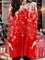 New Women Fashion Plus Size Vintage Christmas Holiday Crew Neck Shift Long Sleeve Casual Shirts Tops