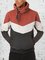Autumn and winter men's casual warm color matching Turtleneck Casual Sweatshirt
