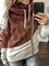 Autumn and winter warm casual sweater Plants Long Sleeve Casual Turtleneck Outerwear