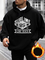 Vintage Men's Fashion Print Sweatshirt