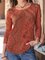 Long Sleeve Floral Shirts & Tops