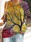 Casual Abstract Shift Printed Shirts & Tops