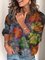 Long Sleeve Printed Shirts & Tops