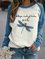 Printed Casual Sweatshirts & Hoodies
