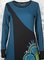 Vintage Crew Neck Geometric Cotton-Blend Tops
