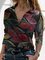 Casual Shirt Collar Cotton-Blend Long Sleeve Shirts & Tops