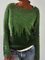 Long Sleeve Casual Shift Christmas Snowman Sweater