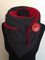 JFN Polka dot casual knitting Scarf
