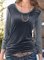 Long Sleeve Vintage Crew Neck Shirts & Tops