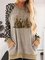 Ladies Leopard Wood Print Pocket Top