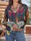 Long Sleeve V Neck Casual Sweater