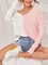 V Neck Long Sleeve Shirts & Tops