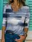 Printed Long Sleeve Casual Shirts & Tops