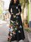 Butterfly Print The Handmaids Tale Long Sleeve Dress