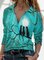 Cat Print Women Sweatshirt Top