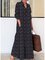 3/4 Sleeve Floral Dresses
