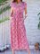 Floral Short Sleeve Cotton-Blend Dresses