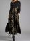 Long Sleeve Asymmetrical Printed Elegant Dresses