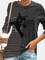 Cat Stripes Casual Shirts & Tops